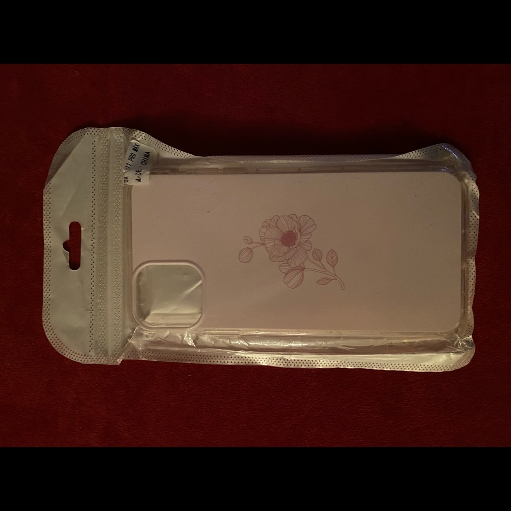 iPhone 11 Pro Max Case Pink Rose